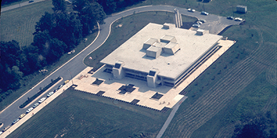 Clark Library Aerial View