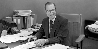 Alfred J. Smith - black and white