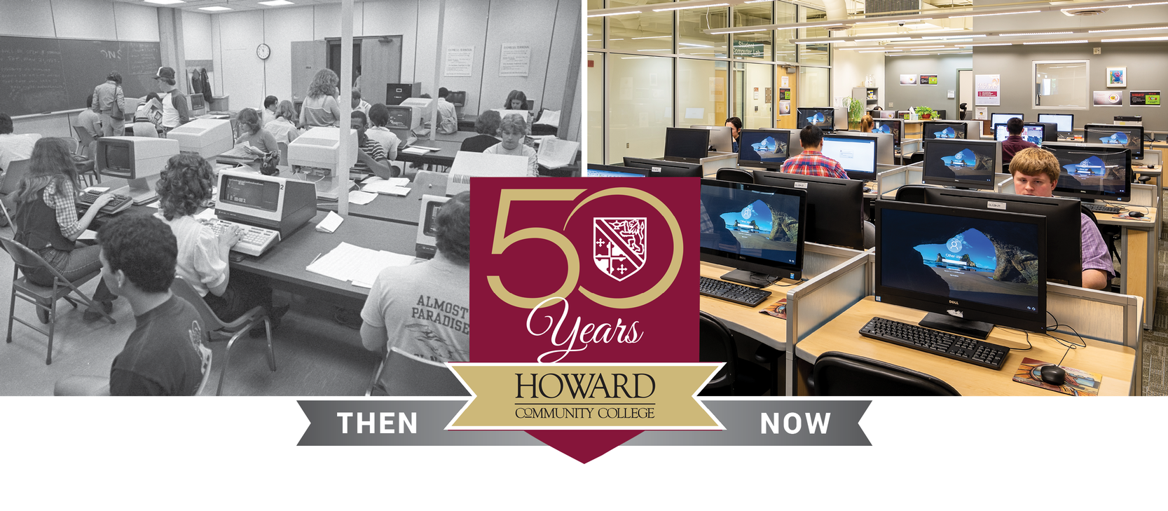 Then Now Computer Lab