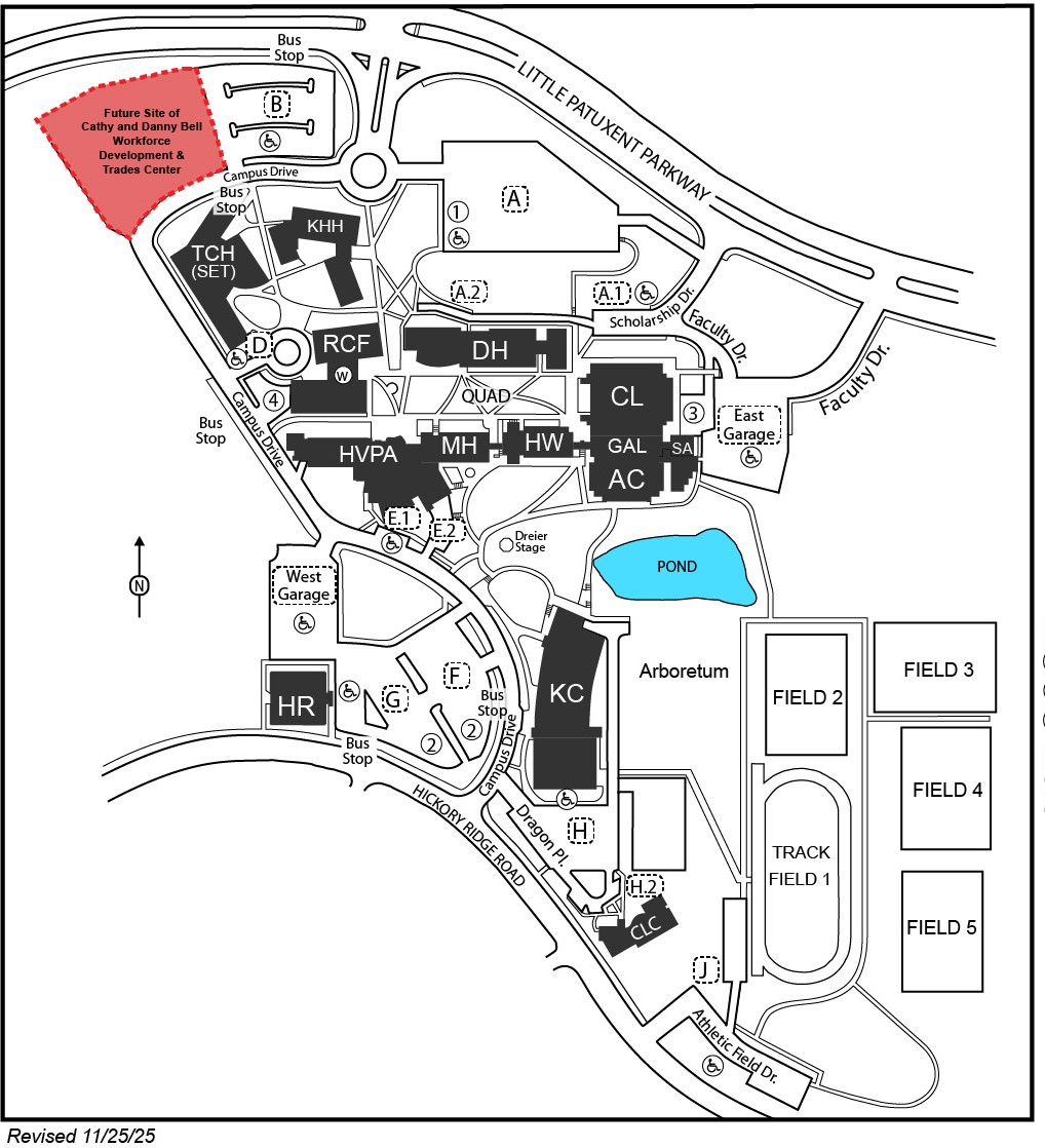 Campus Map No Legend
