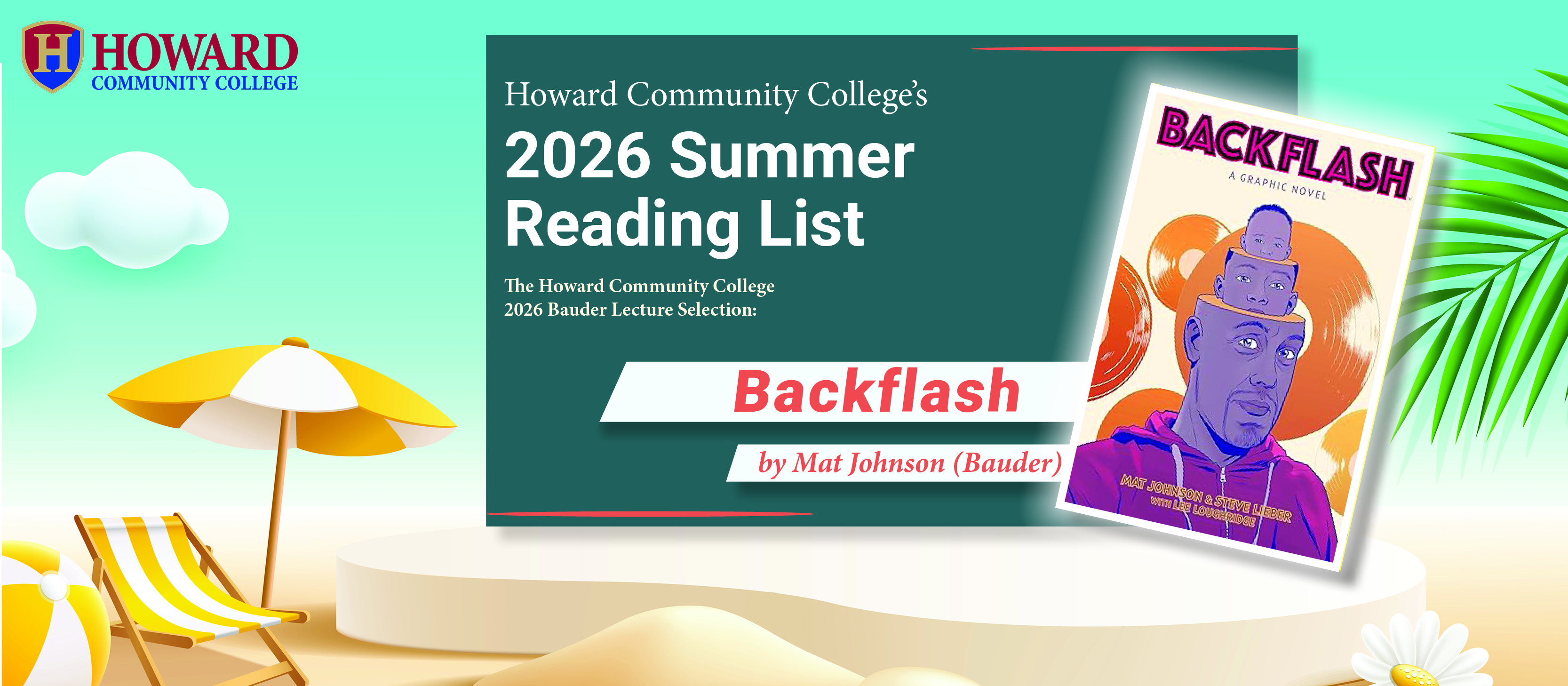 HCC's 2026 Summer Reads with the sixth annual Bauder Lecture Series selection