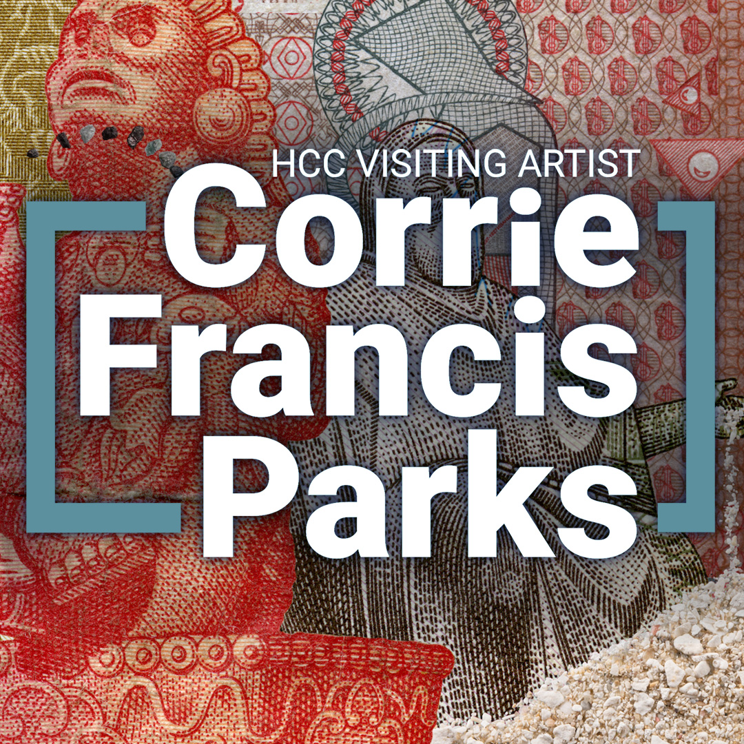 Visiting Artist Corrie Francis Parks.
