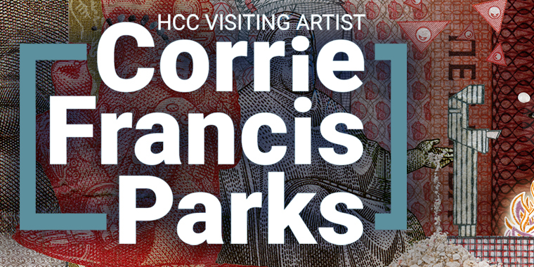 Visiting Artist Corrie Francis Parks.