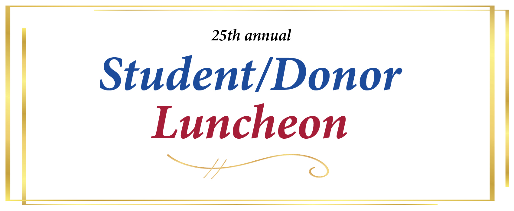 Student Donor Luncheon